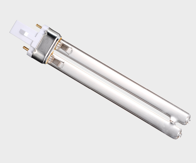  καθαρή UVC λάμπα φωτός 217mm UV μικροβιοκτόνος σωλήνας 0 μορφής 60w 95w Χ χαλαζία μήκους