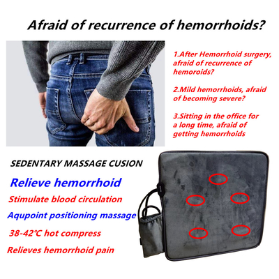 Μαξιλάρι μασάζ Hemorrhoids για το μαξιλάρι μασάζ γυναικείων εδρών γραφείων για τα ισχία